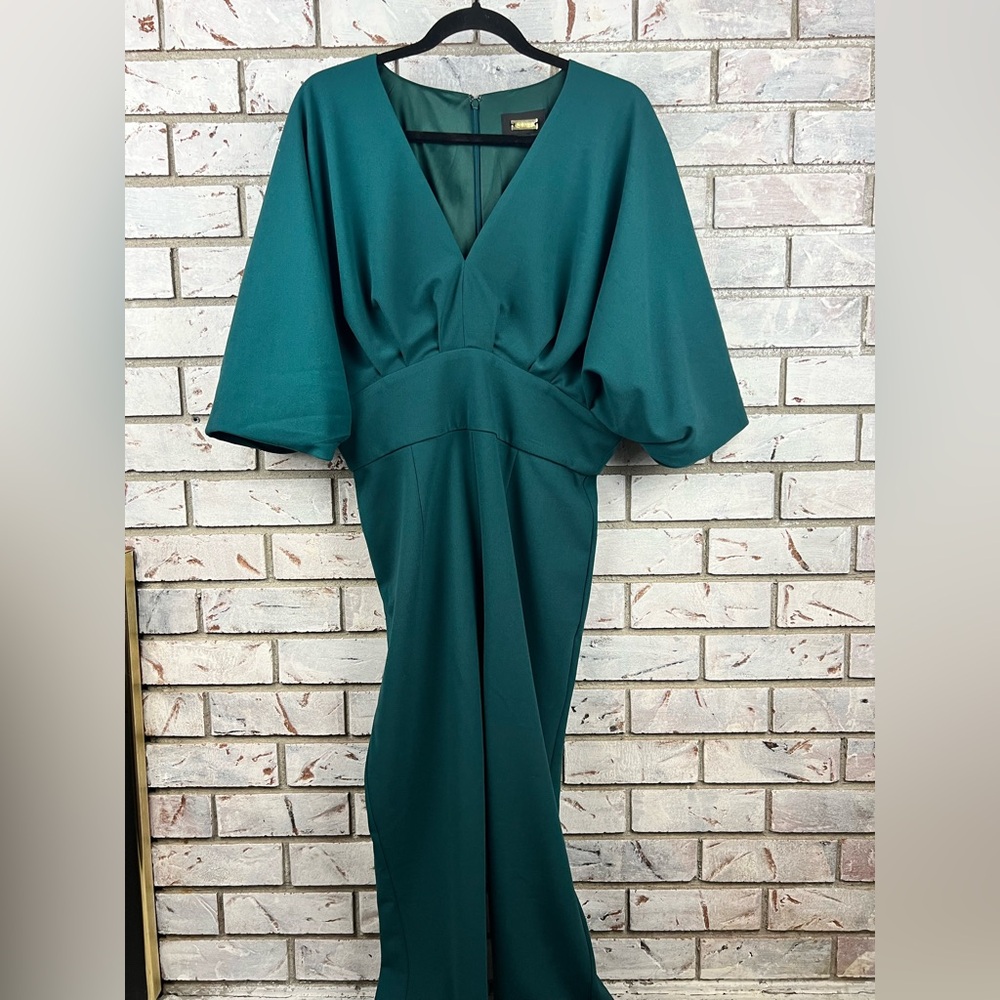 Alexia Admor | Cameron Emerald Green Jumpsuit